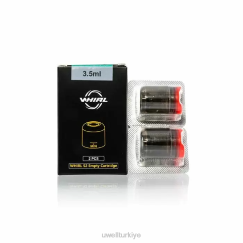 UWELL WHIRL S2 kartuş (3,5ml)(2'li paket) | UWELL Vape Price 3.5ml D6RV248