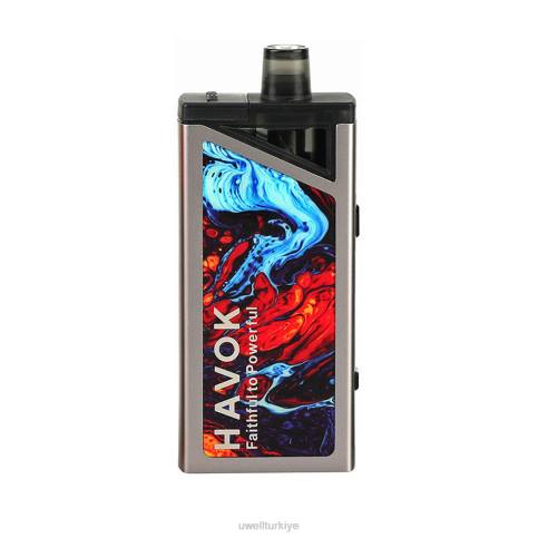 UWELL HAVOK V1 kiti 65w | UWELL Vape Flavours gümüş D6RV189