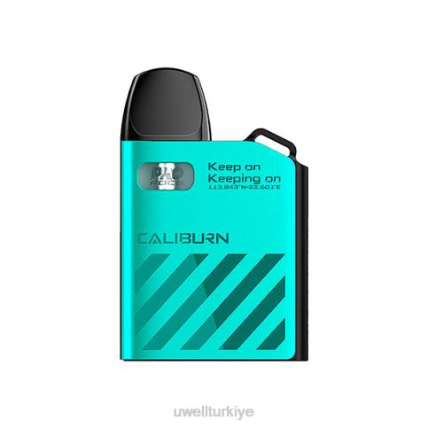 UWELL CALIBURN AK2 kiti | 15 saat | UWELL Vape Price Turkuaz mavisi D6RV88